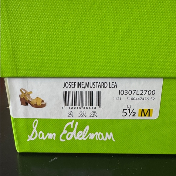 Sam Edelman Yellow Platform Clogs - Picture 5 of 5